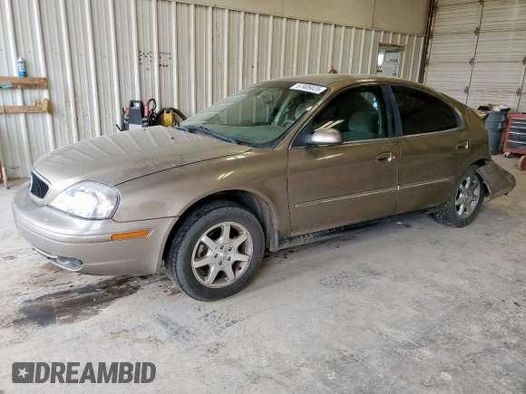 2002 Mercury Sable GS z VIN 1MEFM50U02G652804, wystawiony jako Copart lot #57405035 z przebiegiem 264 042 mil mil oraz Szkody całkowita. Historia ofert i sprzedaży dostępna na DreamBid. Obrazek 1.