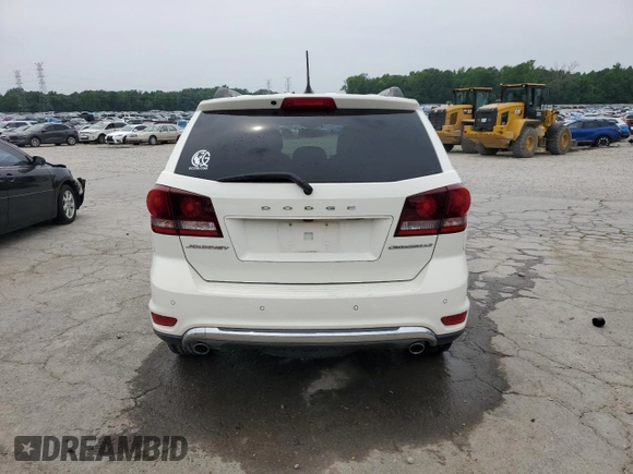2017 Dodge Journey Crossroad Plus with VIN 3C4PDCGG4HT564594, listed as a Copart auction lot 56934145 with 89,505 mi miles and Salvage title. Bid and sale history available at DreamBid. Image 6.