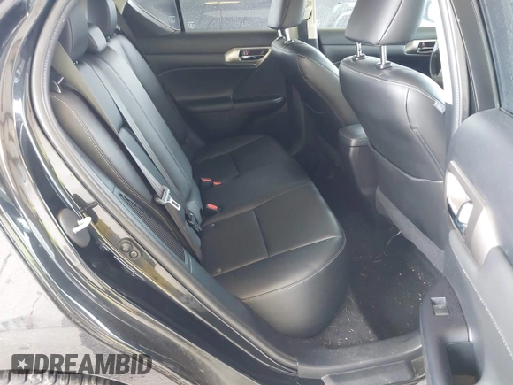 2017 Lexus CT with VIN JTHKD5BH8H2290497, listed as a IAAI auction lot 41934687 with 44,496 mi miles. Bid and sale history available at carsss.com. Image 8.