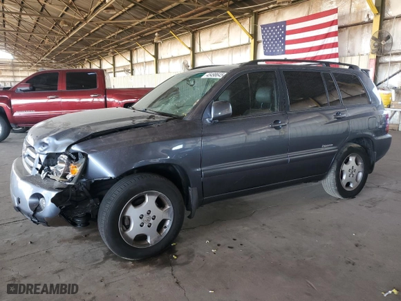 2007 Toyota Highlander w/3rd Row with VIN JTEDP21A370139075, listed as a Copart auction lot 45498645 with 209,306 mi miles and Salvage Title. Bid and sale history available at carsss.com. Image 1.