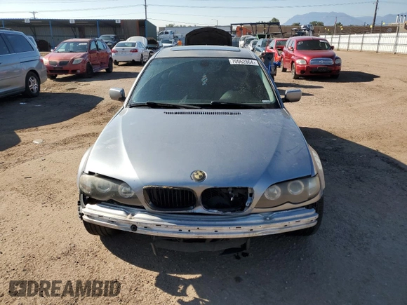 2004 BMW 3 Series 330i with VIN WBAEV534X4KM36171, listed as a Copart auction lot 70062864 with 0 mi miles and Non Repairable. Bid and sale history available at carsss.com. Image 5.