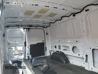 2023 Ford Transit with VIN 1FTBW1YG7PKB75200, listed as a Copart auction lot 60850425 with 59,145 mi miles and Salvage title. Bid and sale history available at DreamBid. Image 10.
