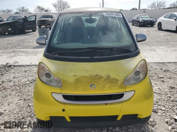 2008 Smart fortwo Pure z VIN WMEEJ31X28K207457, wystawiony jako Copart lot #54241405 z przebiegiem 25 981 mil mil oraz Tytuł czysty. Historia ofert i sprzedaży dostępna na DreamBid. Obrazek 5.