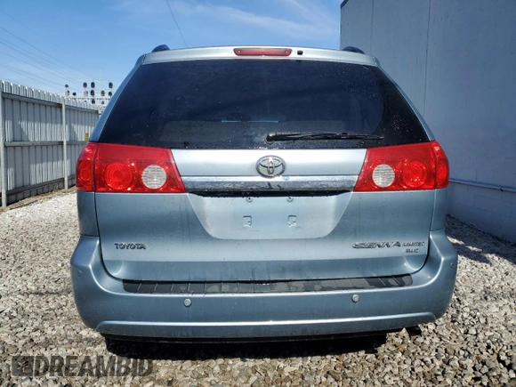 2008 Toyota Sienna XLE with VIN 5TDBK22C68S011227, listed as a Copart auction lot 45466755 with 268,658 mi miles and Clean Title. Bid and sale history available at carsss.com. Image 6.