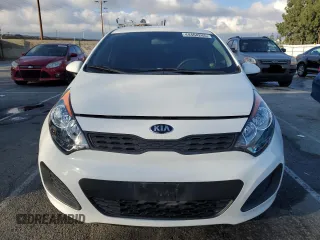 2015 Kia Rio LX with VIN KNADM5A39F6460207, listed as a Copart auction lot 44464245 with 106,792 mi miles and Salvage Title. Bid and sale history available at carsss.com. Image 5.
