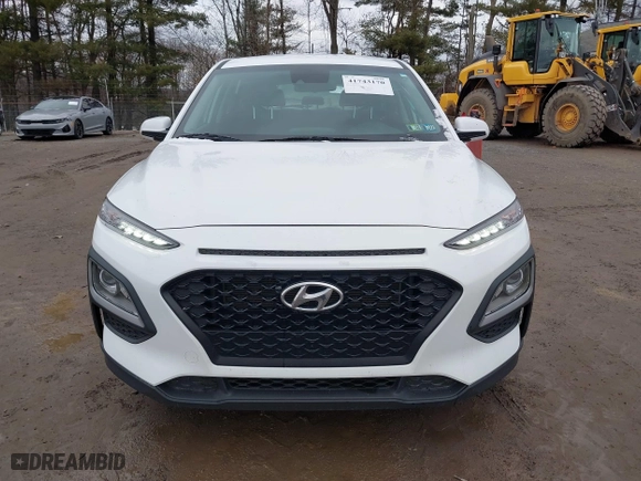 2021 Hyundai Kona SE with VIN KM8K1CAAXMU745573, listed as a IAAI auction lot 41743170 with 49,328 mi miles. Bid and sale history available at carsss.com. Image 12.