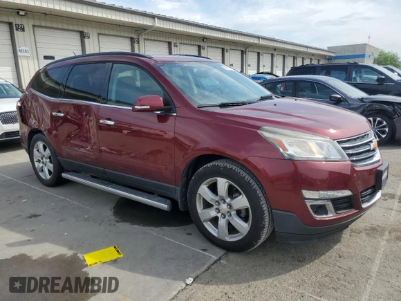 2016 Chevrolet Traverse LT with VIN 1GNKRGKD5GJ304041, listed as a Copart auction lot 58961055 with 78,658 mi miles and Salvage title. Bid and sale history available at DreamBid. Image 4.