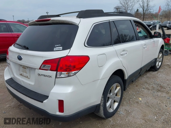 2013 Subaru Outback Premium with VIN 4S4BRCCC1D3232418, listed as a IAAI auction lot 41937933 with 138,888 mi miles and . Bid and sale history available at carsss.com. Image 4.