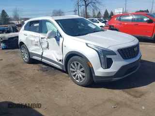 2020 Cadillac XT4 AWD Premium Luxury with VIN 1GYFZDR42LF074240, listed as a IAAI auction lot 41796898 with 85,325 mi miles. Bid and sale history available at carsss.com. Image 1.