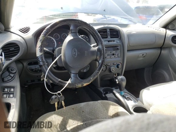 2006 Hyundai Santa Fe GLS with VIN KM8SC73D36U089535, listed as a Copart auction lot 47347174 with 71,203 mi miles and Salvage Title. Bid and sale history available at carsss.com. Image 8.