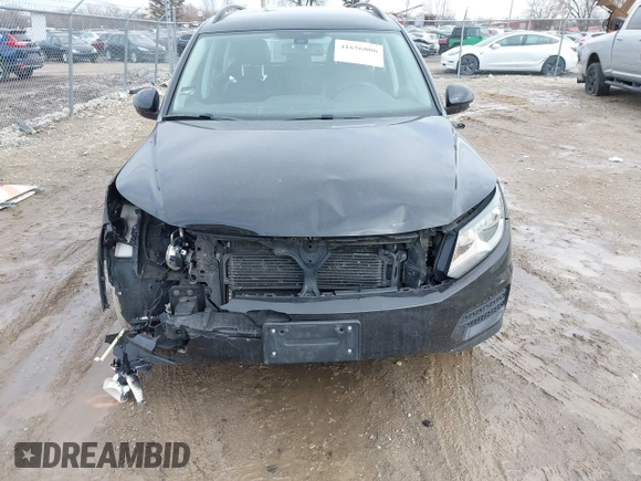 2016 Volkswagen Tiguan S with VIN WVGBV7AX6GW538512, listed as a IAAI auction lot 41656806 with 75,074 mi miles and . Bid and sale history available at DreamBid. Image 6.