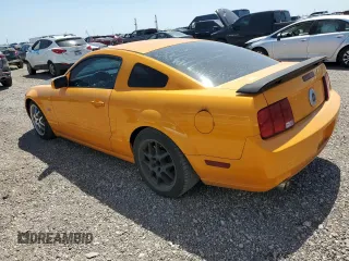 2007 Ford Mustang GT Deluxe with VIN 1ZVHT82HX75343081, listed as a Copart auction lot 52754385 with 122,369 mi miles and Salvage title. Bid and sale history available at DreamBid. Image 2.
