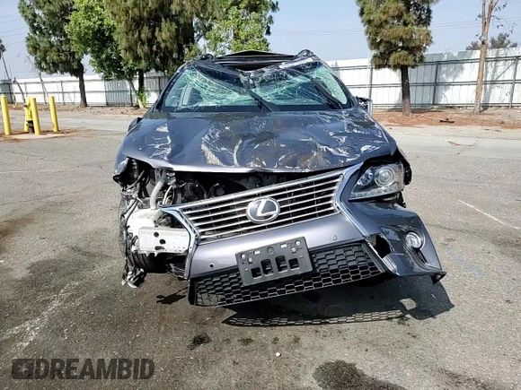 2014 Lexus RX 350 with VIN JTJZK1BA4E2012755, listed as a Copart auction lot 60565395 with 41,614 mi miles and Salvage title. Bid and sale history available at DreamBid. Image 15.