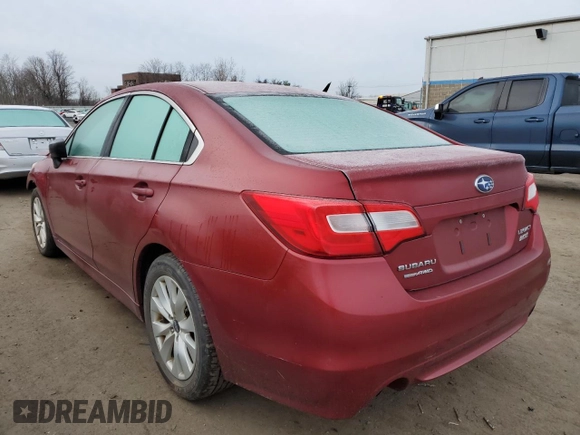 2017 Subaru Legacy with VIN 4S3BNAB68H3048566, listed as a Copart auction lot 38525073 with 67,678 mi miles. Bid and sale history available at carsss.com. Image 2.