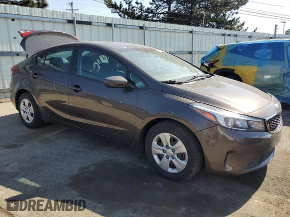 2017 Kia Forte S with VIN 3KPFL4A72HE137626, listed as a Copart auction lot 48404475 with 88,889 mi miles and Salvage Title. Bid and sale history available at DreamBid. Image 4.