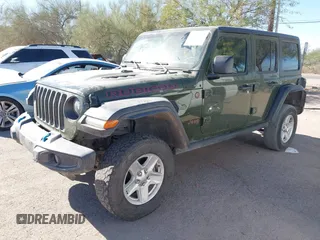 2023 Jeep Wrangler Rubicon with VIN 1C4JJXFG8PW518234, listed as a IAAI auction lot 40998757 with Not Provided miles and . Bid and sale history available at DreamBid. Image 17.