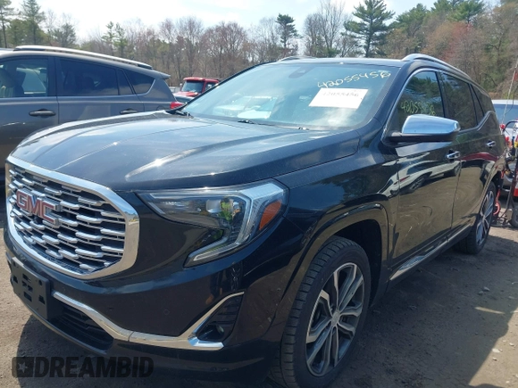2020 GMC Terrain Denali with VIN 3GKALXEXXLL230148, listed as a IAAI auction lot 42055456 with 47,749 mi miles and . Bid and sale history available at DreamBid. Image 2.
