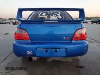 2005 Subaru Impreza Sedan (Natl) WRX STi w/Gold Wheels with VIN JF1GD70695L505952, listed as a Copart auction lot 76518304 with 173,385 mi miles and Salvage Title. Bid and sale history available at carsss.com. Image 6.