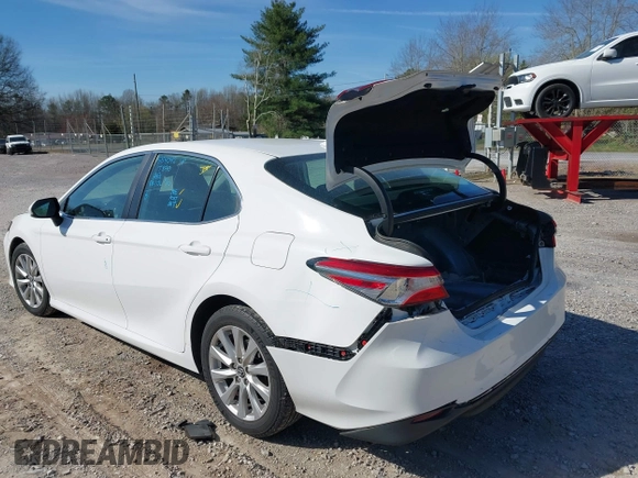 2020 Toyota Camry LE with VIN 4T1C11AK9LU315906, listed as a IAAI auction lot 41809360 with 97,401 mi miles. Bid and sale history available at carsss.com. Image 6.