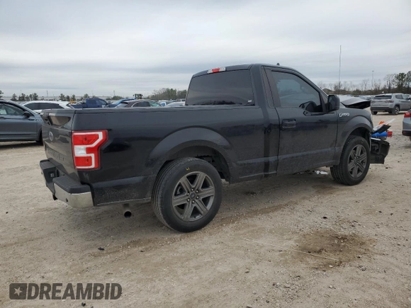 2020 Ford F-150 XL with VIN 1FTMF1CB6LKD83227, listed as a Copart auction lot 46553425 with 68,187 mi miles and Salvage Title. Bid and sale history available at carsss.com. Image 3.
