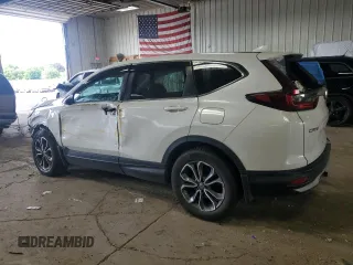 2020 Honda CR-V EX-L with VIN 5J6RW2H83LL003841, listed as a Copart auction lot 61694995 with Not provided miles and Salvage title. Bid and sale history available at DreamBid. Image 2.