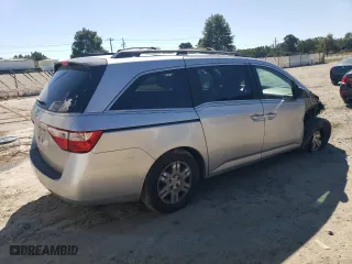 2011 Honda Odyssey LX with VIN 5FNRL5H29BB069775, listed as a Copart auction lot 75111944 with 169,225 mi miles and Salvage Title. Bid and sale history available at carsss.com. Image 3.