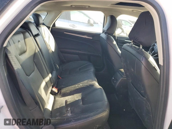 2019 Ford Fusion Hybrid Titanium with VIN 3FA6P0RU0KR277431, listed as a Copart auction lot 48234545 with 87,043 mi miles and Salvage Title. Bid and sale history available at carsss.com. Image 10.