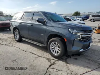 2021 Chevrolet Tahoe LT with VIN 1GNSKNKD2MR243205, listed as a Copart auction lot 61461115 with 109,782 mi miles and Salvage title. Bid and sale history available at DreamBid. Image 4.