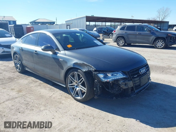 2014 Audi A7 3.0 Prestige with VIN WAU2GAFC8EN066864, listed as a IAAI auction lot 41629789 with 89,269 mi miles. Bid and sale history available at carsss.com. Image 1.