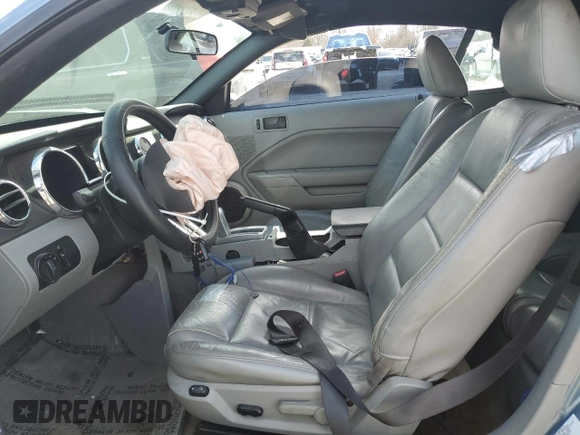 2007 Ford Mustang Deluxe with VIN 1ZVFT84N175260567, listed as a Copart auction lot 50029185 with 99,098 mi miles and Salvage title. Bid and sale history available at DreamBid. Image 7.