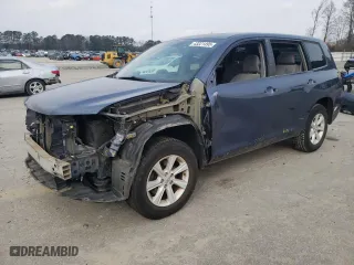 2013 Toyota Highlander with VIN 5TDZA3EH4DS039603, listed as a Copart auction lot 43221495 with 212,353 mi miles and Salvage Title. Bid and sale history available at carsss.com. Image 1.