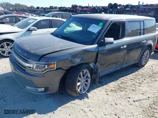 2018 Ford Flex Limited with VIN 2FMGK5D8XJBA05790, listed as a IAAI auction lot 41007473 with NaN miles. Bid and sale history available at carsss.com. Image 17.