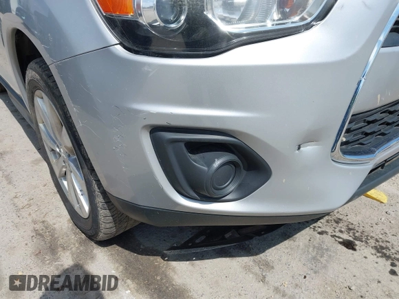 2014 Mitsubishi Outlander Sport ES with VIN 4A4AR3AU9EE001017, listed as a IAAI auction lot 41972458 with 58,040 mi miles. Bid and sale history available at carsss.com. Image 6.
