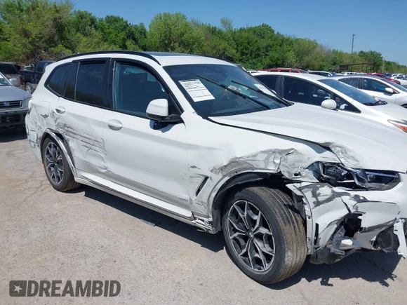 2023 BMW X3 sDrive30i with VIN 5UX43DP05P9S19868, listed as a IAAI auction lot 41989094 with Not Provided miles and . Bid and sale history available at DreamBid. Image 6.