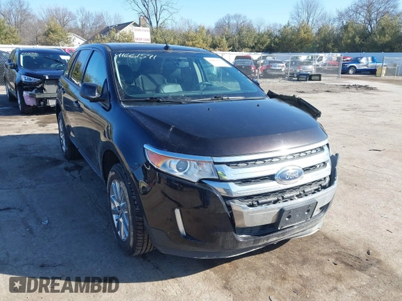 2013 Ford Edge SEL with VIN 2FMDK4JC7DBE00441, listed as a IAAI auction lot 41661591 with 131,411 mi miles. Bid and sale history available at carsss.com. Image 1.