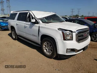 2018 GMC Yukon XL SLT with VIN 1GKS1GKC1JR321066, listed as a Copart auction lot 66789274 with 101,889 mi miles and Salvage Title. Bid and sale history available at carsss.com. Image 4.