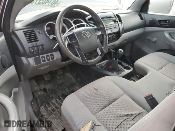 2012 Toyota Tacoma with VIN 5TFPX4ENXCX011783, listed as a Copart auction lot 46140515 with 281,919 mi miles and Salvage Title. Bid and sale history available at DreamBid. Image 8.