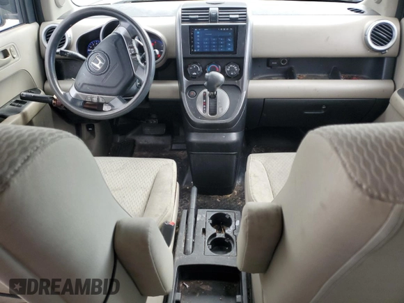 2010 Honda Element EX with VIN 5J6YH1H79AL006358, listed as a Copart auction lot 48414945 with 118,870 mi miles and Salvage Title. Bid and sale history available at DreamBid. Image 8.