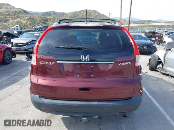 2012 Honda CR-V EX-L with VIN 5J6RM4H78CL047990, listed as a IAAI auction lot 42146207 with 121,043 mi miles. Bid and sale history available at carsss.com. Image 17.