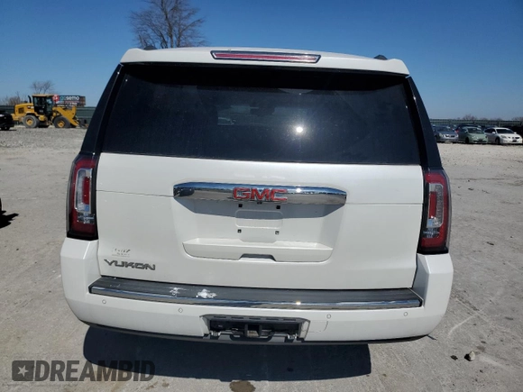 2016 GMC Yukon Denali with VIN 1GKS2CKJ7GR361844, listed as a Copart auction lot 48511895 with 119,231 mi miles and Salvage Title. Bid and sale history available at carsss.com. Image 6.