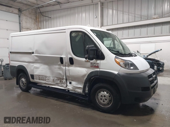 2017 Ram ProMaster Cargo with VIN 3C6TRVAG5HE521964, listed as a IAAI auction lot 42232190 with 71,458 mi miles and . Bid and sale history available at DreamBid. Image 13.