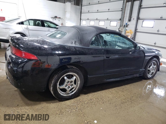 1998 Mitsubishi Eclipse GS-T with VIN 4A3AX55FXWE135912, listed as a Copart auction lot 68387784 with 125,458 mi miles and Salvage Title. Bid and sale history available at carsss.com. Image 3.
