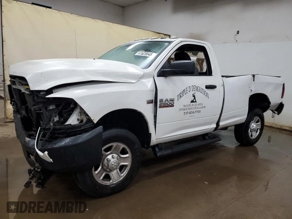 2017 Ram 2500 Tradesman with VIN 3C6LR5AT6HG563299, listed as a Copart auction lot 41628545 with 96,831 mi miles and Clean Title. Bid and sale history available at carsss.com. Image 1.