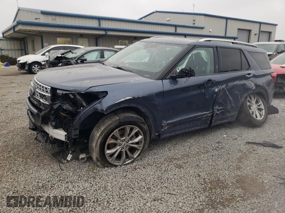 2021 Ford Explorer Limited with VIN 1FMSK8FH6MGB94556, listed as a Copart auction lot 43519775 with 43,381 mi miles and Salvage Title. Bid and sale history available at carsss.com. Image 1.