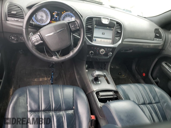 2014 Chrysler 300 with VIN 2C3CCABG0EH301699, listed as a Copart auction lot 43661855 with 183,371 mi miles and Salvage Title. Bid and sale history available at carsss.com. Image 8.