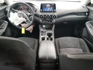 2022 Nissan Sentra SR with VIN 3N1AB8DV3NY285294, listed as a Copart auction lot 45751725 with 45,356 mi miles and Salvage Title. Bid and sale history available at carsss.com. Image 8.