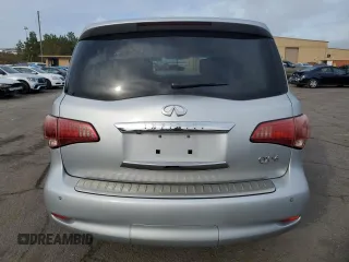 2012 Infiniti QX56 7-passenger with VIN JN8AZ2NE2C9017865, listed as a Copart auction lot 78728014 with 184,377 mi miles and Salvage Title. Bid and sale history available at carsss.com. Image 6.