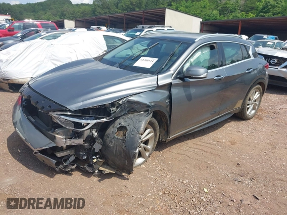 2017 Infiniti QX30 Luxury with VIN SJKCH5CP9HA019757, listed as a IAAI auction lot 42308114 with 82,194 mi miles and . Bid and sale history available at DreamBid. Image 17.