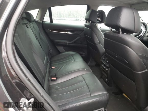 2015 BMW X6 xDrive35i with VIN 5UXKU2C50F0N76663, listed as a Copart auction lot 44454163 with 122,531 mi miles. Bid and sale history available at carsss.com. Image 10.
