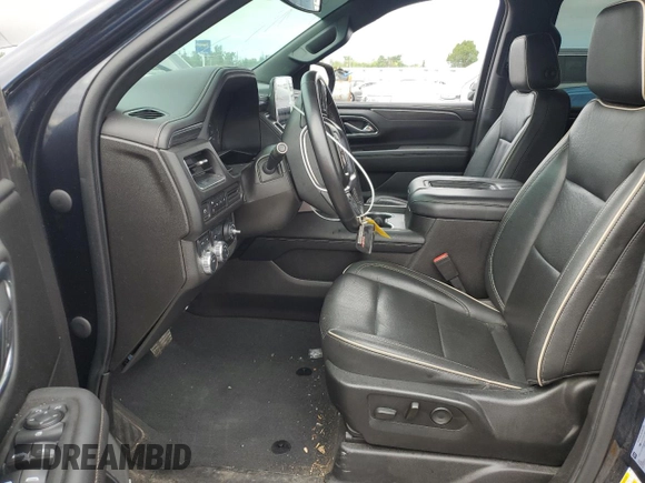 2021 GMC Yukon XL SLT with VIN 1GKS2GKT0MR347434, listed as a Copart auction lot 64186144 with 49,390 mi miles and Salvage Title. Bid and sale history available at carsss.com. Image 7.